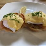 Eggs Royale at Clive's Fruit Farm in Upton upon Severn
