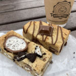 Oreo cookie bar and Yorkie blondie at Koffee and Cake in Pershore
