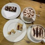 Cakes & coffee at Cafe Au Chocolat in Tewkesbury