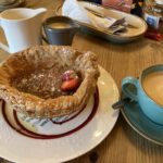 Traditional large Bakewell pudding from The Old Original Bakewell Pudding Shop