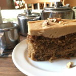 Coffee and Walnut cake at The Old Printing Works