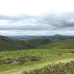 The view from the top of Long Mynd