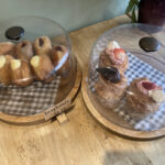 Doughnuts and cruffins at Blockley Village Cafe, Gloucestershire