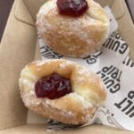 Traditional jam doughnut at Guilt Trip Donuts
