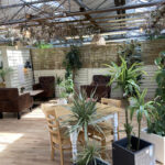 Inside Laylocks Garden Centre cafe