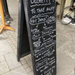 Menu at the Smokehouse Deli and Cicchetti Bar in Ludlow