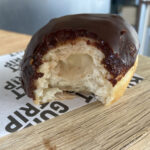 Boston cream doughnut at Guilt Trip Donuts