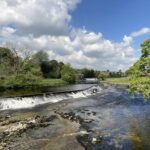 River Wharfe at Grassington in the Yorkshire Dales