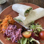 Fish finger wrap at Oliver's Pantry in Ripon