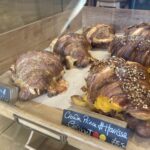 Freshly made croissants at Faun in Malvern