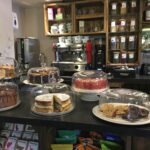 Cake selection at the Twisted Spoon in Upton Snodsbury