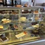 Cake selection at Donald John's cafe on the Isle of Skye