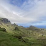 View from the Quiraing on the Isle of Skye 