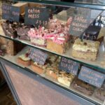 Cake selection at Cup Coffee Shop in Hagley