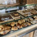 Cake and pastry selection at Espresso Farm in Tanworth-in-Arden