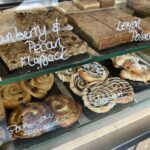 Cake and pastry selection at Espresso Farm in Tanworth-in-Arden