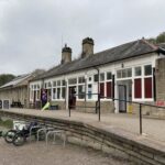 The Refreshment Room in Millers Dale railway station cafe, Peak District