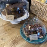 Rocky road and ginger cake at The Old Bakery in Winchcombe, Gloucestershire