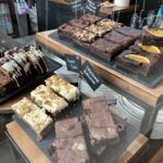 Cake selection at Ue Coffee Roasters Roastery Cafe in Witney