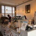 Inside Crumpets & Coffee lounge in Worcester