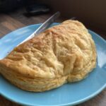 Four cheese pasty at Grab a Greek in Pershore, Worcestershire