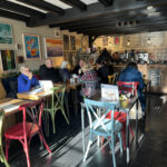 Inside the Village Cafe in Bidford-on-Avon