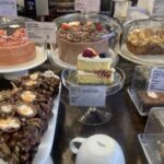 Cake selection at Coffee Tales in the Birmingham Jewellery Quarter