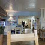 Inside the Colliers Arms Cafe in Clows Top, Worcestershire