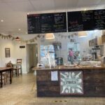 Inside Roots Coffee & Community in Gloucester