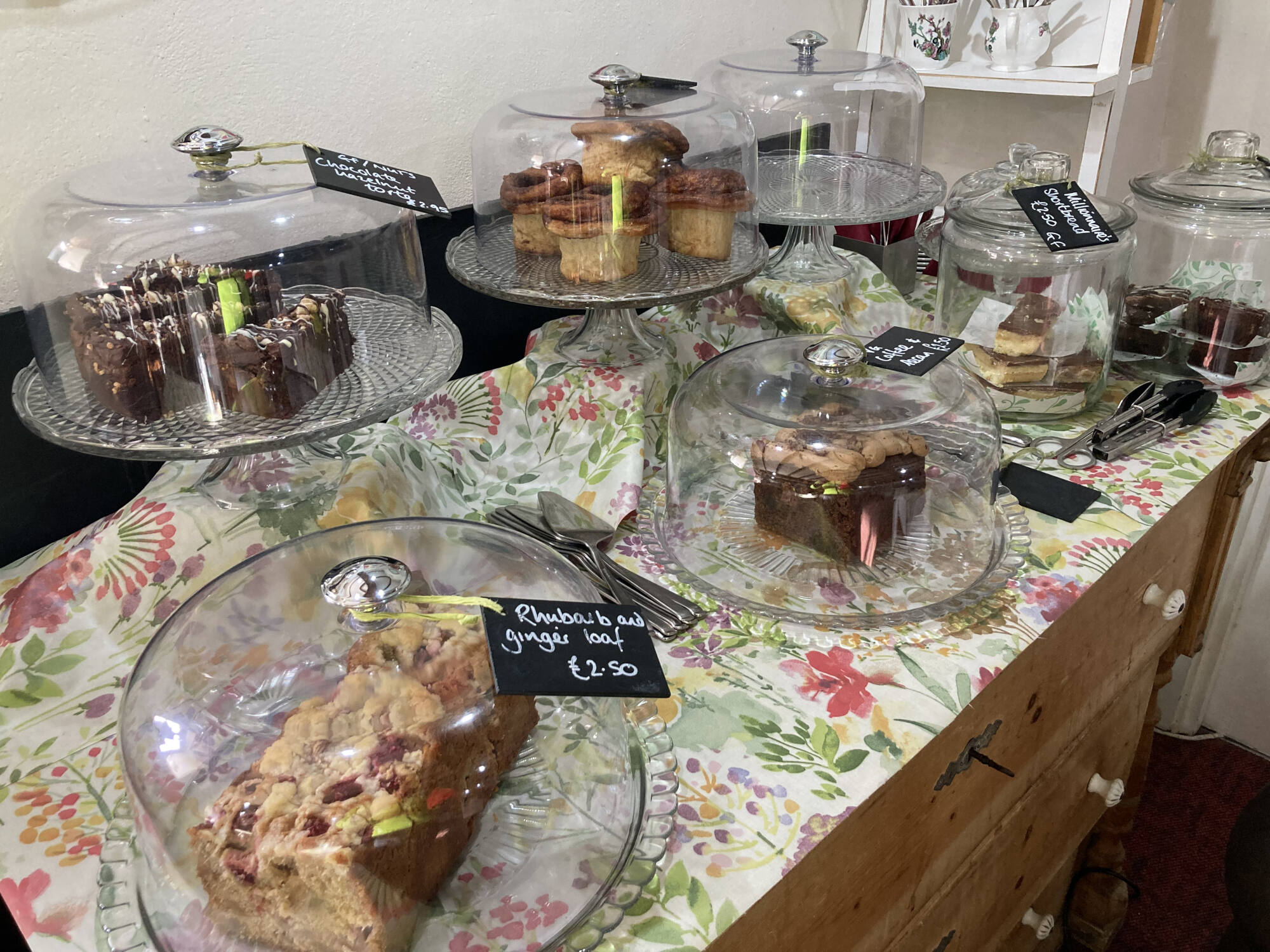 The Old Dairy Tearoom, Longhope cafe reviewed and visited
