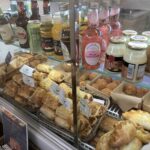Savoury rolls and pasties at The Deli in Belbroughton, Worcestershire