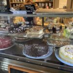 Cake selection at The Colliers Arms Cafe in Clows Top, Worcestershire