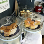 Cake selection at The Coffee Hut in Llangefni on the Isle of Anglesey