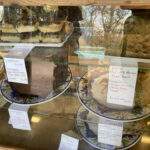 Cake selection at Symonds Yat Rock Cafe in Gloucestershire