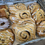 Morning pastries at The Cotswold Larder Cakery in Broadway