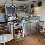 Inside Little Treat cafe in Abergavenny