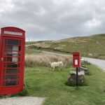 Wales' most remote phone box within the Elan Valley