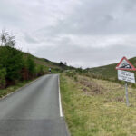 The famous Devil's Staircase cycle climb at 25%