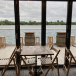 View at the Lodge at Lake 12 coffee shop