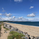 A quick cycle stop at Slapton Sands in Devon