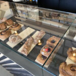 Pastry selection at MOR Bakery HQ in Chipping Campden