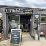 Winstone's Ice Cream parlour on Rodborough Common near Stroud