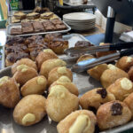 Homemade doughnuts at Hips Social in Lydney
