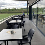 Outdoor seating at Greenhouse Cafe & Kitchen