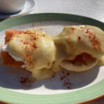 Eggs Royale at the Red Door Deli & Diner in Monmouth