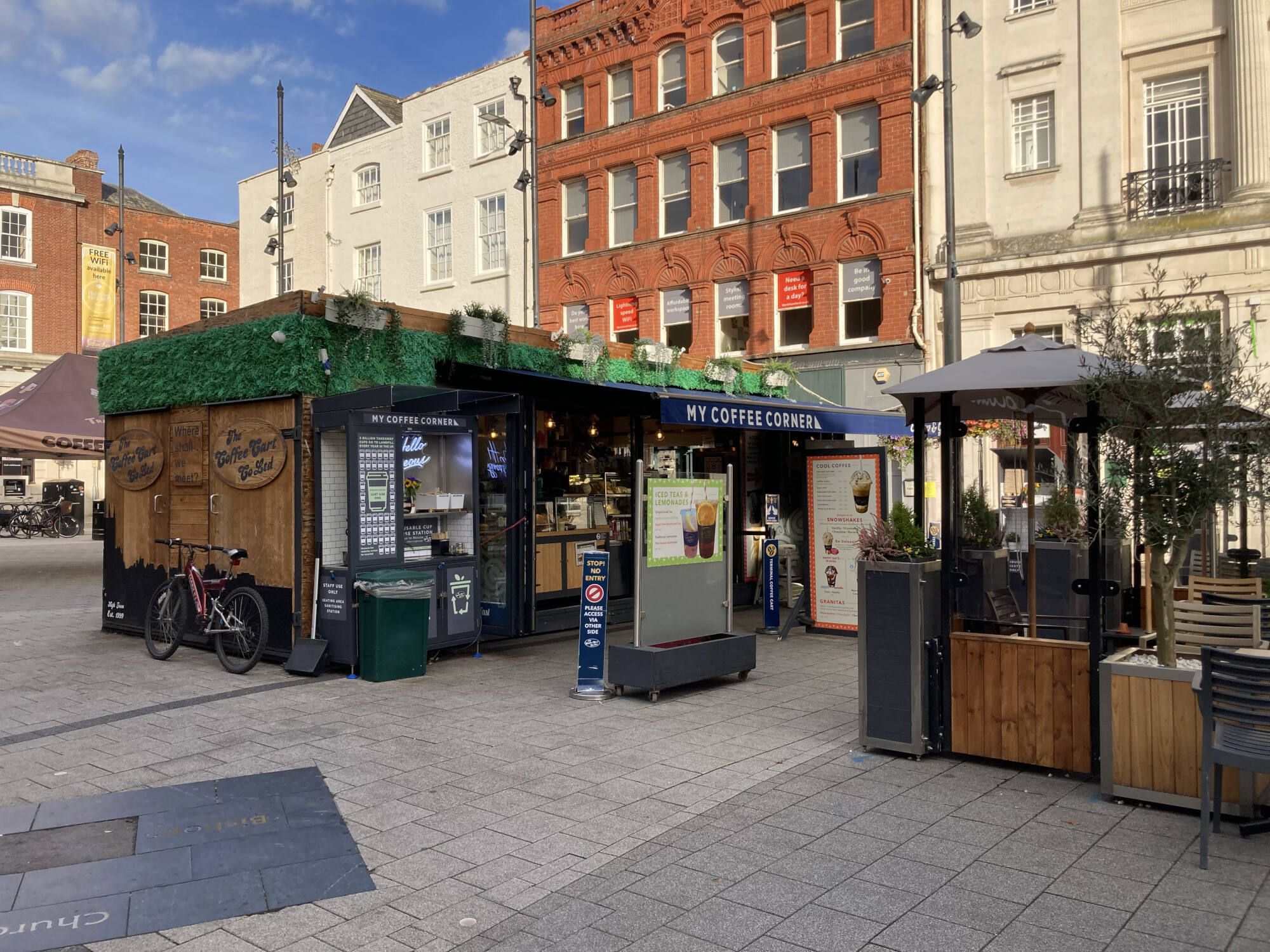 Coffee Corner Old Market, Hereford cafe reviewed and visited