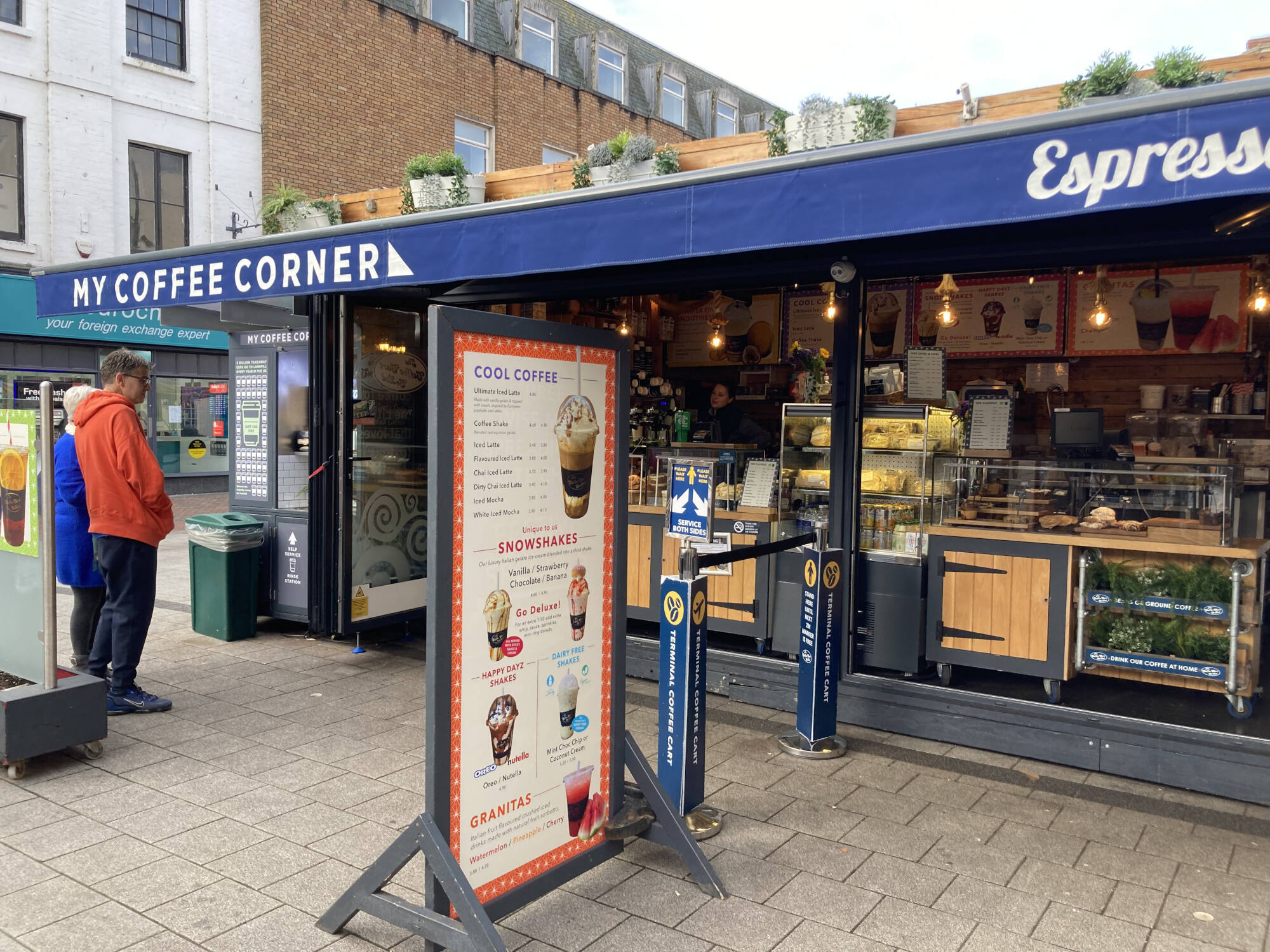 Coffee Corner Old Market, Hereford cafe reviewed and visited