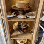 Cake and patisserie selection at The Ledberry cafe in Ledbury