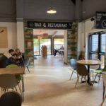 Indoor seating at Cotswold Farm Park cafe