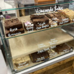 Cake selection at Box of Goodness in Newport, Shropshire